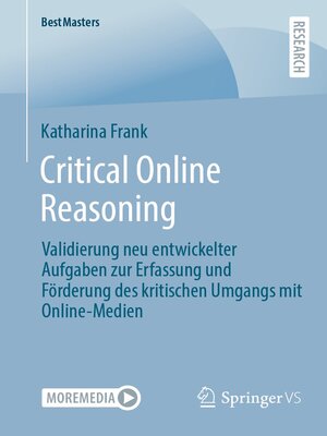 cover image of Critical Online Reasoning